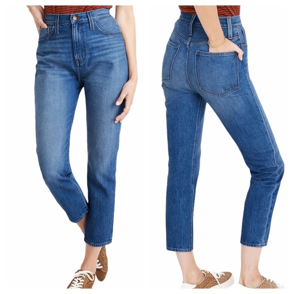 MADEWELL The Mom Jean NWT Sz. 27 - Picture 1 of 12